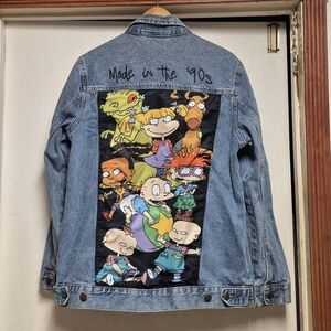 Nickelodeon Rugrats Cartoon Denim Jacket